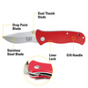 Cat 7-1/2 Inch Folding Knife 980125